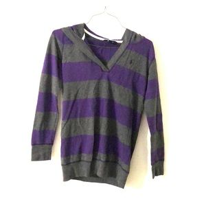 Women’s/girls long sleeved hooded polo shirt